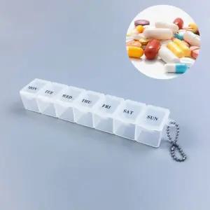 휴대 간편 요일별 아침 점심 저녁 약 보관 케이스 알약 영양제 구분 정리함
