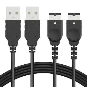 펀투보 GBA SP 충전 케이블 게임보이 어드밴스 코드 NDS 오리지널 닌텐도 DS USB 및 전원 케이블용