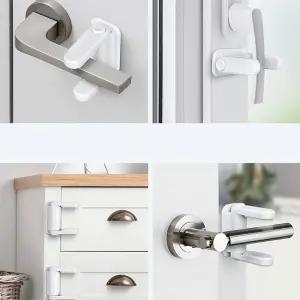아기 유아 방문 손잡이 열림방지 잠금장치 창문 문안전고리 도어 서랍장