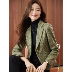 여사친 가을 재킷 상의 쇼트 코트 정장 OP3