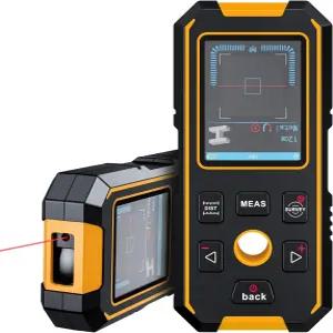 GOTMEET 스터드 파인더 - 측정 기능이 있는 4 in 1 벽 스캐너 충전식 감지기 스마트 센서 및 오디오 알람