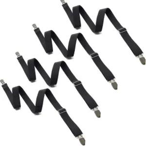 20인치에서 78인치로 조절 가능한 4피스 언더 소파 매트리스 침대 시트 패스너 긴 스트랩 클립 밴드 BDJ01