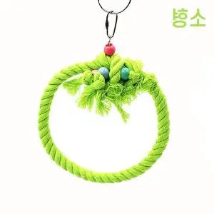 [하프클럽/셀러허브(펫)]소형 스탠드 앵무새 새장용품 링