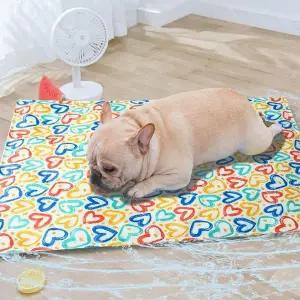 [하프클럽/셀러허브(펫)]하트베리 아이스 쿨매트 강아지쿨매트