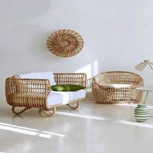 야외 라탄 펜션 테이블 쇼파 소파