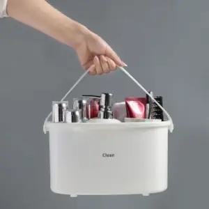 화장실수납랙 키밍 물빠짐 목욕탕 휴대용 목욕바구니 수납함