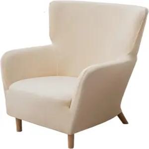 닐루오 암체어 슬립커버 1피스 스트레치 벨벳 윙 백체어 소파 소프트 커버 거실용 가구 보호