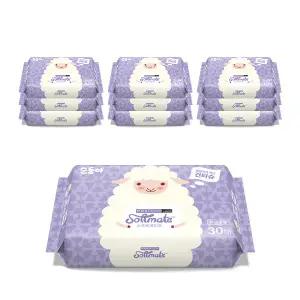 순둥이 소프트메이트 프리미엄 생분해 건티슈 휴대용 30매 10팩