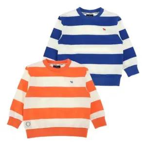 [갤러리아] [26년봄신상][블루독]시그니처STRIPE맨투맨(26175-334-03/04)