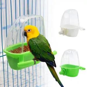 [하프클럽/셀러허브(펫)]앵무새 급식기 급수기 새모이통