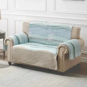 그린란드 홈 마우이 슬립커버 러브시트 멀티컬러