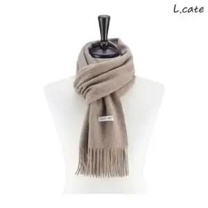 네이비 여성 머플러 무지 울 캐시미어 목도리 LDRM011