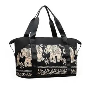 (스타일하우스)여행가방 보스턴백 캐리어 여자 코끼리패턴 쇼퍼