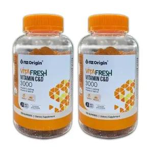 엔젯오리진 비타프레쉬 비타민 C + D 3000mg x 100 x2