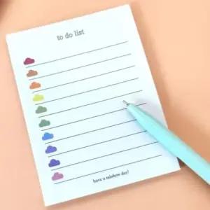 다이어리 투두리스트 데일리 플래너 뜯어사용 일정 메모지