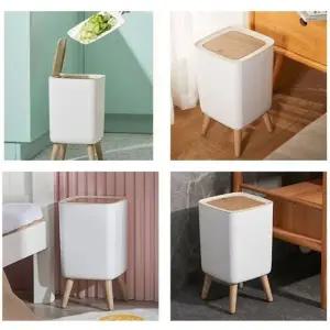 생활용품 인테리어 원터치휴지통 10L 사각_24749081
