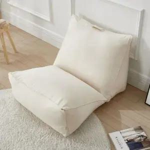 삼각등쿠션 멀티쿠션 미니소파 모듈식쿠션 (아이보리)