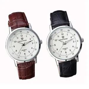 [하프클럽/다잇템_패션]남자 바늘 레더 손목 여자 수능 직장 패션 시계