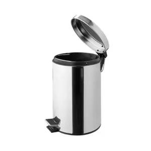 키친프리 스텐 원형 페달휴지통 12L W_24749627