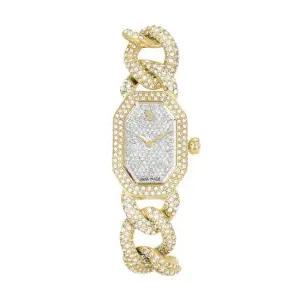 스와로브스키 5668854 Dextera 크리스탈 체인 여성 메탈시계