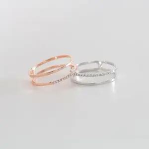 Ver.02 실버 빌리브 반지 큐빅반지 실버반지 은반지 반지