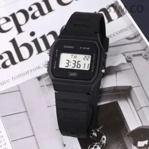 카시오 F-91WB-1A 경량 슬림 군인 군용 전자 바이오소재 남자 우레탄 시계 d2