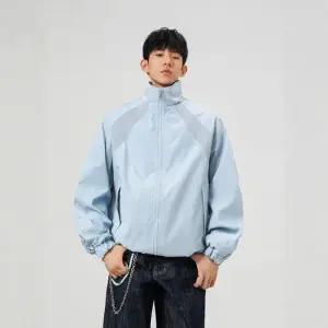 남친 가을 봄 점퍼 배색 상의 야상사파리 바람막이 야상 차이나 빅사이즈 항공 BE3