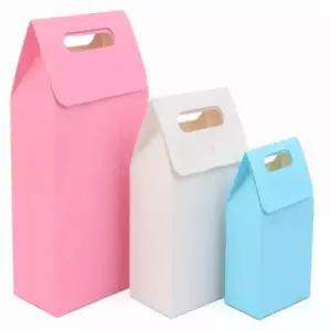 트리플투 손잡이형 파스텔 선물백 1P 서프라이즈간식선물상자