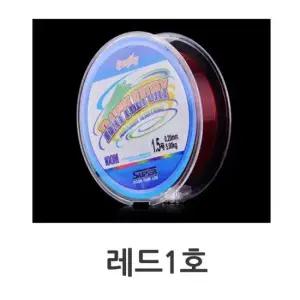 원투원줄 레드1호 낚시줄 낚시릴용 릴줄 라인 낚싯줄 원줄 100M