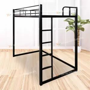 낮은 좌식벙커침대 2층 벙커형 기숙사 성인 아이방 철제