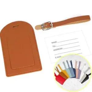 네임택 캐리어 세로형네임택 세로형 골프네임택 가죽