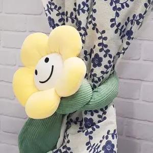 SFr 플라워 커튼 홀더 커튼집게 커튼걸이 커튼장식 커튼타이