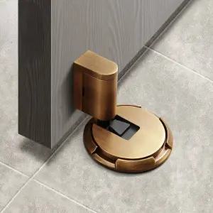 자석도어스토퍼 현관문 말발굽 자석 스토퍼 기계식 도어 스톱 홀더 비 펀치 스티커 가구