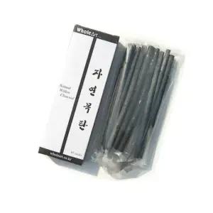 혼합목탄 화방용품 자연목탄 3~11mm(10자루혼합) W80-41