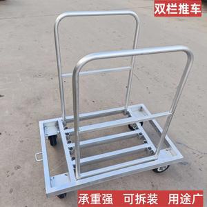 접이식 적재 화물 바퀴 트레일러 대형 전동리어카 6륜 폴딩 카트 소형 그린 모델