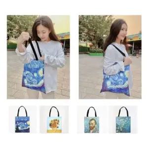 (스타일하우스)여행가방 보스턴백 캐리어 명화그림 에코백 숄더