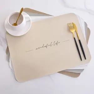 북유럽 스타일 방수 음식 테이블 위생 식탁 매트