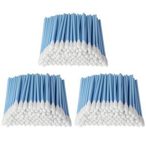 폼 클리닝 랩 면봉 - LUCHOI 스틱, 카메라용 디테일링 팁 잉크젯 프린터, 광학 렌즈, 자동차 (300PCS, 원형