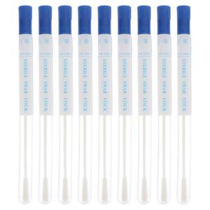 구강 검사용 면봉 구강인두 수집 50세트 휴대용 인두 다기능 샘플링 비인두 청소 무작위 색상