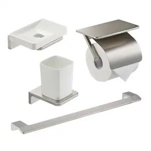 욕실 용품 윈도우 욕실 액세서리 사틴 4종 세트