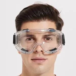 보호안경고글 투명 고글 산업용 보호안경 김서림방지 보안경