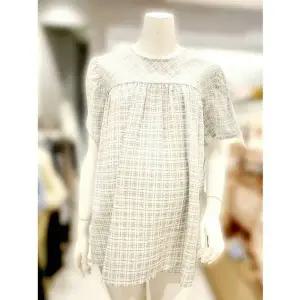 [마더피아](강남점)와코루마더피아 임부 체크블라우스 티셔츠 /RTO8009 블루