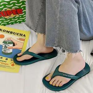 남성 여성 편하게 신기 좋은 커플 플립플랍 슬리퍼 스트랩쪼리 비치 슈즈 이쁜쪼리 해변