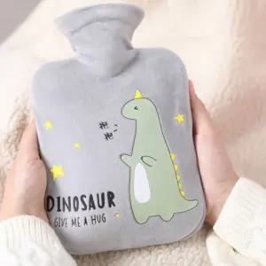 캐릭터 보온 물주머니 따뜻하고 부드러운 극세사 주머니 보냉 찜질팩 겸용