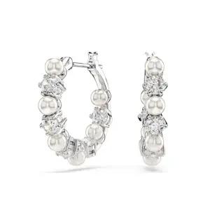 스와로브스키 귀걸이 Matrix 진주 후프 링 5709256