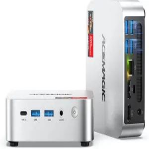 ACEMAGIC K1 미니 PC AMD Ryzen 4300U 28W 프로세서 16GB DDR4 RAM 256GB M.2 SSD(비트 3300U/N150/N97)
