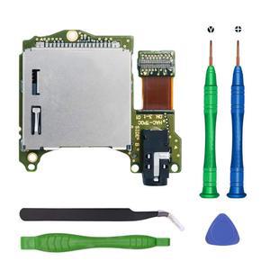 닌텐도 스위치와 호환되는 교체용 게임 카드 카트리지 리더 슬롯, 헤드폰이 있는 스위치 NS 콘솔용 잭 플러