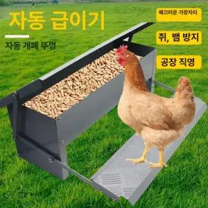 닭 모이통 새 닭장 병아리 급식기 양계장 장만들기