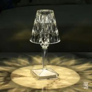 충전식 감성 크리스탈 다이아몬드 LED 조명 램프 인테리어 무드등 캠핑 사무실 침실