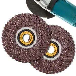 그라인더절단석 천일 휠페이퍼 핸드그라인더날 사포연마석 100mm(10개